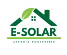 E solar logo paneles solares